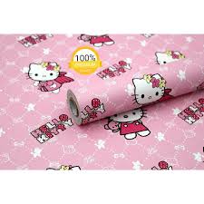 Gambar wallpaper cute bergerak gambar kartun korea lucu sumber www.blogteraktual.com. Murah Wallpaper Sticker Dinding Pink Karakter Kartun Hello Kitty Angel Lucu Imut Cantik 10 Meter Shopee Indonesia