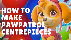 They'll help keep those little. Diy Paw Patrol Party Decoration Centerpieces Free Printables Included Ellierosepartydesigns Com