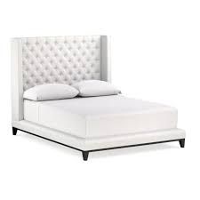 ($860) ❤ liked on polyvore featuring home, furniture, beds, bedroom furniture, beds & headboards, grey, home & living, grey tufted headboard, tufted king bed and king size adjustable bed. Presidio Tall Tufted Bed Luxury Beds Williams Sonoma
