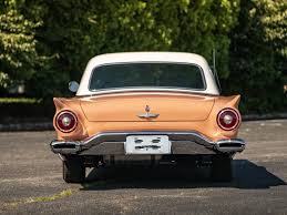 Image result for Sunset Coral 1957 Thunderbird