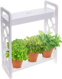 Mindful Design Led Indoor Herb Garden With Timer At Home Mini Planter Kit For Herbs Details Can Be Found In 2020 Indoor Herb Garden Herbs Indoors Herb Garden Kit