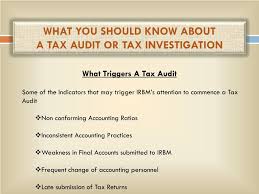 An accounts receivable aging is a report that lists unpaid customer invoices and unused credit memos by date ranges. Ppt What You Should Know About A Tax Audit Or Tax Investigation Powerpoint Presentation Id 5261502