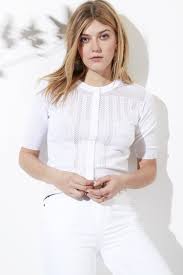 Modèle à encolure en v avec boutonnage devant. ØªÙØ±ÙØº ÙØ¹Ø§Ø¯ Ø³Ø·Ø­Ù Gilet Coton Blanc Femme Thibaupsy Fr