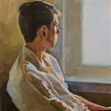 Daily Paintworks Original Fine Art C Taryn Day Portrait Painting Art Original Fine Art