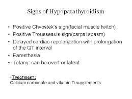 Trousseau's sign is carpopedal spasm caused. Endocrinology Calcium Homeostasis Hypo And Hyperparathyroidism Dr Abeer