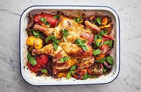 Jamie Oliver S 5 Ingredient Harissa Chicken Traybake Moroccan Recipes Goodtoknow Recipe Harissa Chicken Jamie Oliver 5 Ingredients Tray Bake Recipes