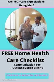 These readings are very important for keeping health records and making sure your patient is in good health condition. Home Health Care Aide Weekly Checklist Health Care Aide Home Health Care Home Health