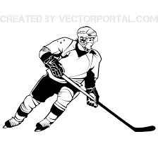 Finden sie mehr character event equipment cliparts Hockey Player Graphics Free Vector Hockey Players Sports Drawings Ice Hockey