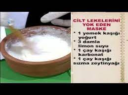 Zahide Yetis In Cilt Lekelerini Yok Eden Ev Yapimi Maske Tarifi Maskeler Dogal Dogal Cilt