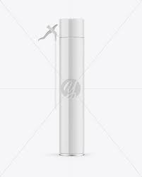 Free glossy dropper bottle psd mockup set. Glossy Spray Can With Transparent Cap Mockup In Can Mockups On Yellow Images Object Mockups