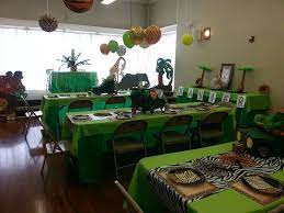 Safari baby shower decorations that look cute and beautiful | home dimension : Boy Safari Jungle Theme Baby Shower Novocom Top