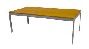 Beautiful range of modern tables. American Post War Wood And Chrome Coffee Table