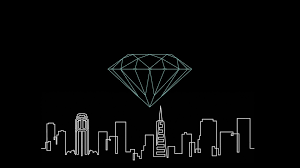 In 2019 the collection inc. Diamond On Top Of Buildings In Black Background Hd Black Aesthetic Wallpapers Hd Wallpapers Id 45547