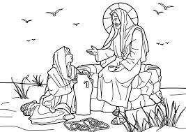 Woman at the well coloring page b. Coloring Picture Jesus Christ The Samaritan Woman Well 463037 Coloring Pages For Free 2015 Bible Coloring Pages Bible Coloring Sunday School Coloring Pages