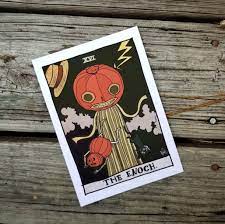 Over The Garden Wall The Enoch Tower Tarot Print 5x7