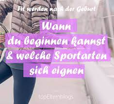 Sport Nach Der Geburt