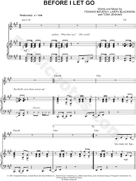 Edwin sung at sheet music plus. Beyonce Before I Let Go Sheet Music In F Minor Transposable Download Print Sku Mn0197205