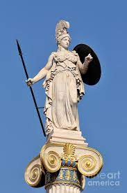 Statue Of Athena Photograph By George Atsametakis Majestic and stern, athena surpassed everybody in both of her main domains. statue of athena by george atsametakis