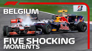 Practice 1&2 are on friday and qualifying is on saturday. 5 Shocking Moments From The Belgian Grand Prix Youtube