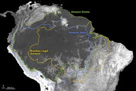 Where is the location of the amazon river? Mapping The Amazon