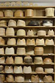Guy Morse Brown Hat Blocks Painted Hats Leather Hats Millinery Hats