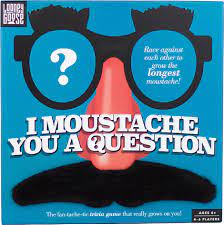 This post was created by a member of the buzzfeed commun. I Moustache You A Question Game Over The Rainbow