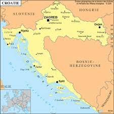 Créez votre propre croatie carte maintenant. Carte De La Croatie Cartes Et Informations Sur La Croatie