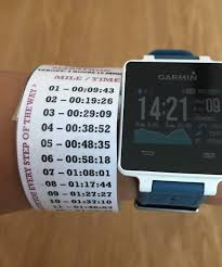 half marathon pacing band