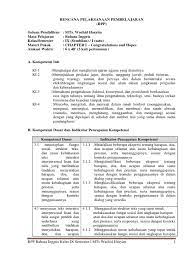 Analisis keterkaitan skl ki kd bahasa inggris kelas 9 smp mts k13 ini untuk semester 1 dan semester 2, ini sebagai pelengkap dari perangkat pembelajaran kurikulum 2013 mata pelajaran bahasa indonesia kelas ix smp mts. Rpp Bhs Ingris Kls 9 Chapter 1