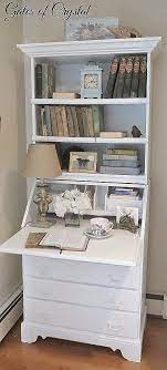 Versatile design for a traditional secretary desk for small spaces, as it is half the size of a regular desk yet has double the storage. Why You Need A Secretary Desk Twins Dish