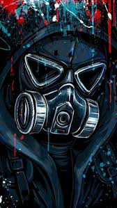 A gas mask is a mask used to protect the wearer from inhaling airborne pollutants and toxic gases. Awesome Gas Mask Wallpapers Top Free Awesome Gas Mask Backgrounds Wallpaperaccess
