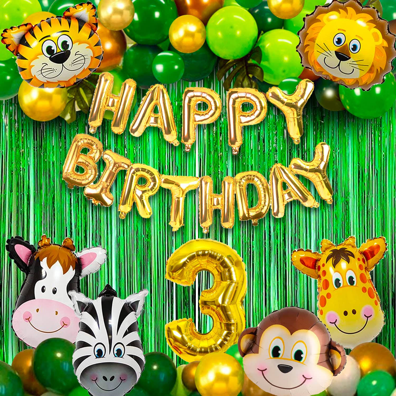 Jungle Theme Birthday Decoration | Party Supplies in Noida product image