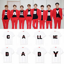 Call me baby is was released as the lead single from exo's second studio album, exodus. White Exo Call Me Baby T Shirt 7 Types