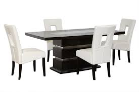 Your table height should be convenient for guests while also providing the best view of. Cheap Black And White Dining Table And Chairs Dining Chairs Design Ideas Dining Room Furniture Reviews