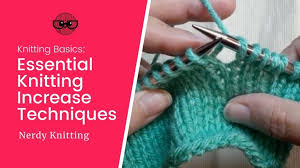 As long as you understand the basic structure of the knitted fabric. How To Increase In Knitting Essential Increases For Every Knitter Tonia Knits