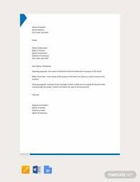 Format of formal letter example. Formal Letter Sample Template 74 Free Word Pdf Documents Download Free Premium Templates