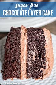 Preheat the oven to 350 degrees, grease and flour 3 (8 inch) round pans; Sugar Free Chocolate Cake Recipe With Sugar Free Whipped Frosting
