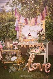 Burgundy Blush Gold Boho Baby Shower Kara S Party Ideas Burgundy Baby Shower Baby Shower Princess Blush Baby Shower