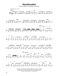 Heartbreaker By Pat Benatar Piano Vocal Guitar Right Hand Melody Digital Sheet Music