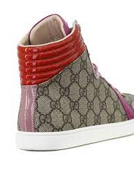 Trainers Gucci Gg Supreme High Top Sneakers 404937klqw09861