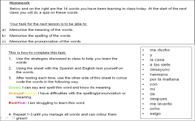Homework For Me In Spanish Homework In Spanish (i never understand what miguel says.) unlike in english, double negatives are perfectly acceptable and sometimes even necessary in common spanish usage. anna tota notariusz