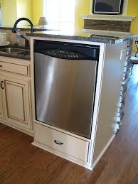 Raised Dishwasher Outdoor Kitchen Appliances Dishwasher Cabinet Kitchen Cabinets Makeover