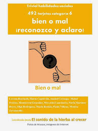 El Sonido De La Hierba Al Crecer Trivial Categoria Bien O Mal Habilidades Sociales Educacion Emocional Trastornos Del Lenguaje