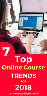 Https Www Coursemademillionaire Com 7 Hot Online Course Trends For 2018 One Of The Keys To Succe Online Course Launch Blogging Courses Create Online Courses