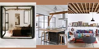 Mariage du bois et du métal dans toute la maison une mode aux accents industriels, à partir de matériaux comme le bois et le métal. Poutres Apparentes 15 Inspirations Pour S Inspirer Marie Claire