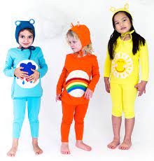 Make your own bear costume for a child of any size using the printable pattern provided. No Sew Diy Care Bears Kids Costume Primary Com