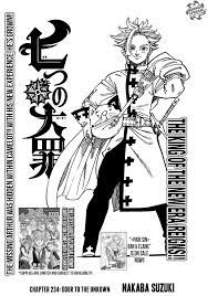 Nanatsu No Taizai 234 Raw Spoilers You Are Reading Nanatsu No Taizai Manga Chapter 234 In Englis Seven Deadly Sins Arthur Pendragon Seven Deadly Sins Anime