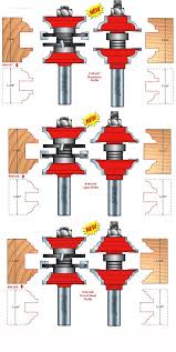 Freud Tools Two Piece Entry Interior Door Router Bit Set Router Woodworking Wood Router Woodworking
