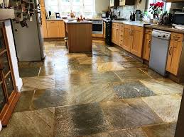 This type of stone is often used for kitchen and bathroom countertops, but it is highly recommended as a flooring material in living spaces where heavy foot traffic is expected. Slate Tile Cleaning Archives Northamptonshire Tile Doctor