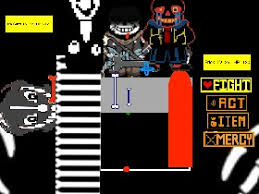 Game made by 012345rty music Ink Sans Fight Phase 3 1 Tynker
